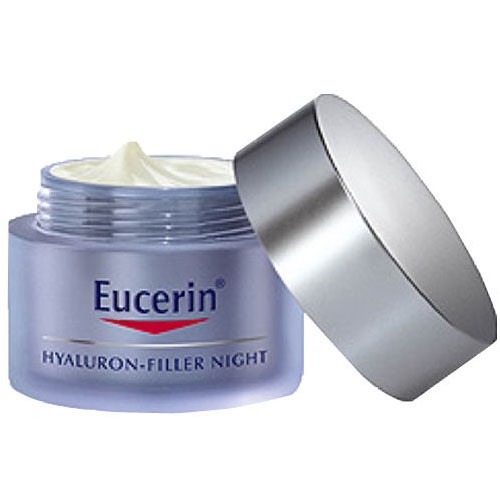 Noční krém Eucerin Hyaluron Filler regeneruje pleť a vyhlazuje vrásky